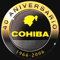 Cohiba Logo Leather Travel Humidor - Napa Leather