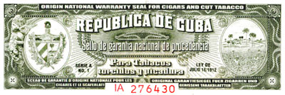 cuban cigar seal image