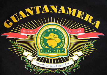 Guantanamera Logo T-shirt, Size L