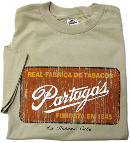 Cuban Partagas T-Shirts | Partagas Shirt | Partagas Logo Shirt