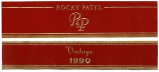 rocky patel vintage 1990 cigars band image