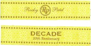 rocky patel decade cigars band image