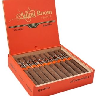 aging room quattro cigars box open image