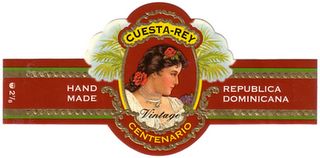 cuesta rey centenario cigars band image