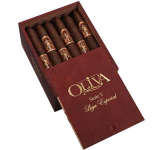 oliva serie v cigars box open image