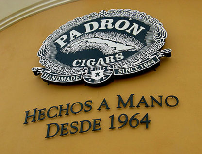 padron cigars sign image