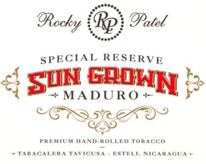 rocky patel sun grown maduro cigars logo image