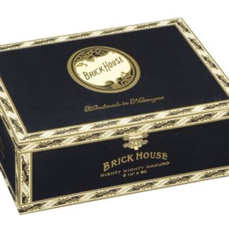 brick house maduro cigars box closed image