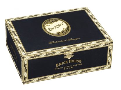 brick house maduro cigars box closed image