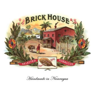 brick house cigar label image