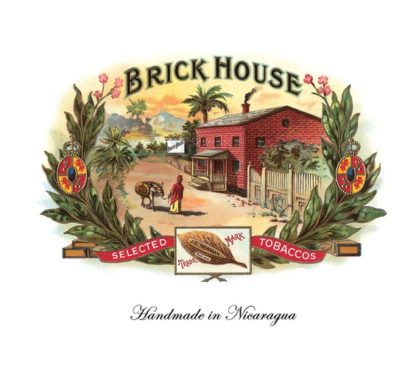 brick house cigar label image