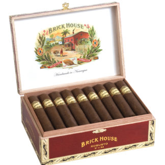 brick house cigars box open