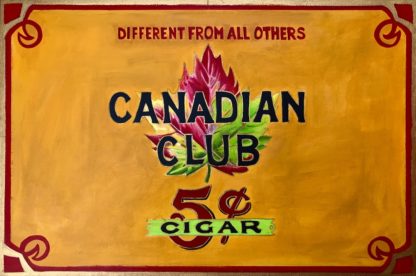 canadian club cigars poster image