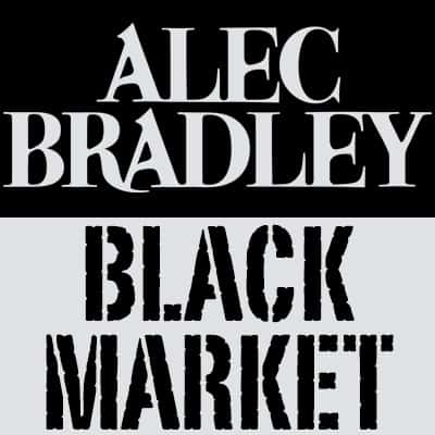 alec bradley black market logo image