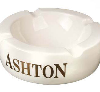 ashton ashtray cigars white image