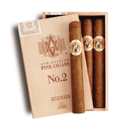 avo classic number 2 cigars box image