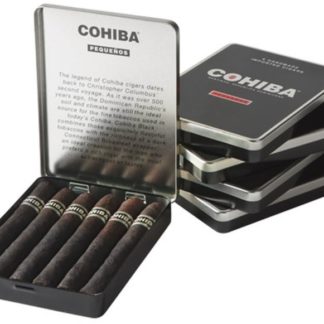 cohiba black pequenos cigars image