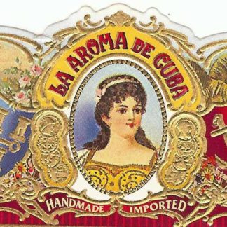 la aroma de cuba cigars band image