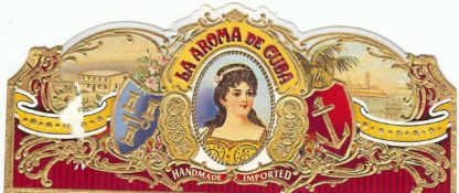 la aroma de cuba cigars band image