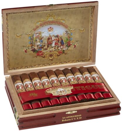 my father la antiguedad cigars box open image