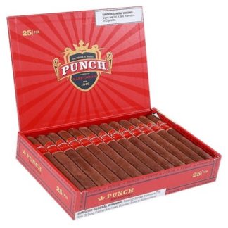 punch rare corojo cigars box open image