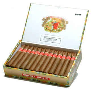 romeo y julieta 1987 cigars box open image
