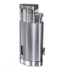 Trimax Triple Flame Lighter - Chrome/Silver