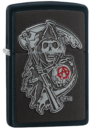 sons of anarchy samcro lighter image