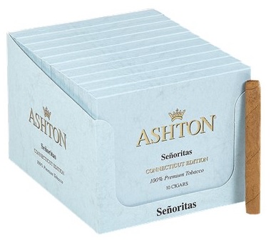 ashton senoritas cigars box image