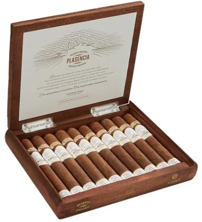 plasencia reserva cigars box open image