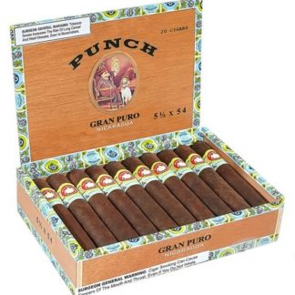 punch gran puro nicaragua cigars box open image