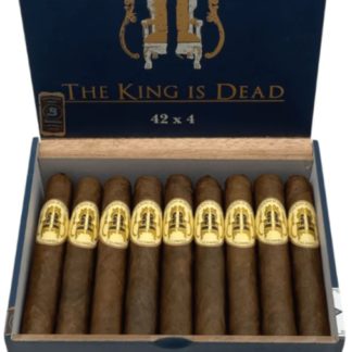 caldwell the king is dead cigars box image