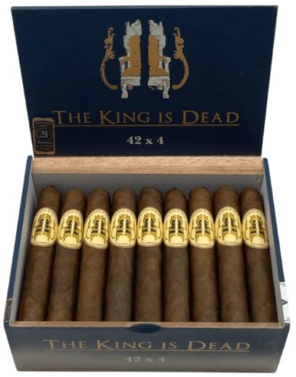 caldwell the king is dead cigars box image