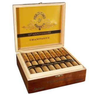perdomo reserve 10th anniversary champagne cigars box image