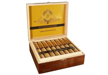 perdomo reserve 10th anniversary champagne cigars box image