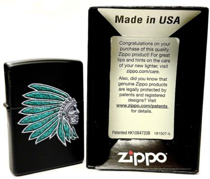 indian head zippo image