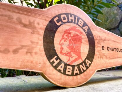 original cohiba wooden sign image