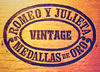 romeo y julieta vintage cigars box label image