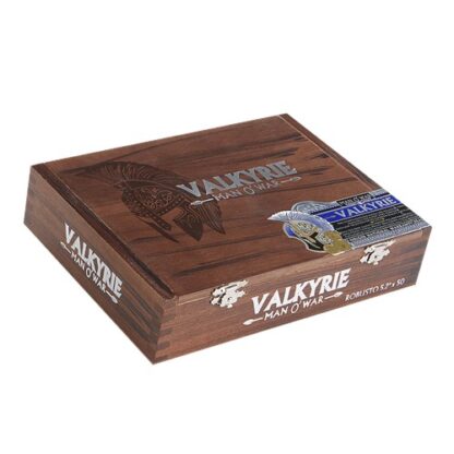 man o war valkyrie cigars box closed image