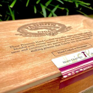 padron cigars box close up image