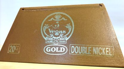 5 vegas gold cigars box side image