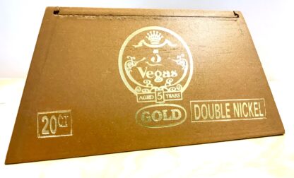 5 vegas gold cigars box front image