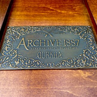 gurkha archive cigars box top image