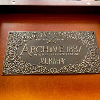 gurkha archive cigars box label image