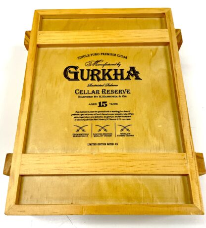 gurkha cellar reserve cigar box image