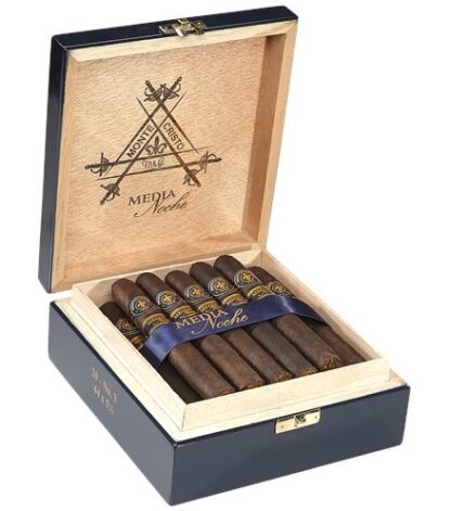 montecristo media noche cigars box image