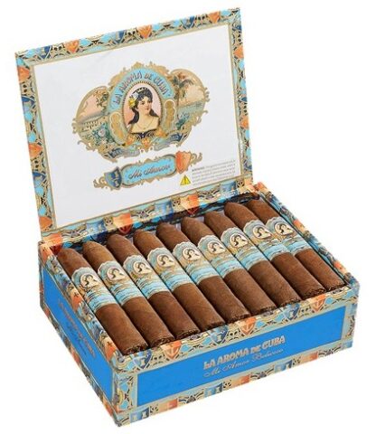 la aroma de cuba mi amor cigars box open image