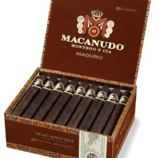 macanudo maduro cigars box image