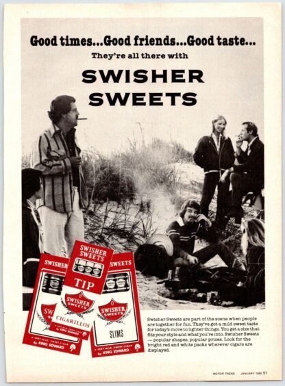 swisher sweets cigars international delivery ad image