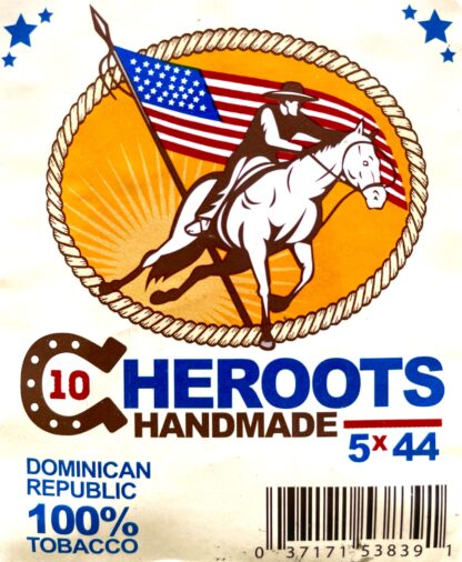 dominican cheroots cigar label image